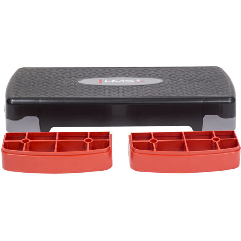 AS003 AEROBIC STEP HMS (noir - rouge)