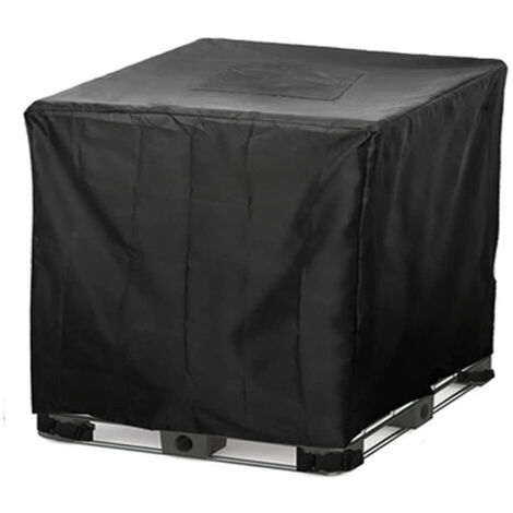 Bâche de réservoir d'eau, Bâche Couverture Réservoir IBC pour Cuve 600L, Capôt de Protection Container Citerne Eau, Anti-poussière Anti-UV Anti-Pluie (1/5)