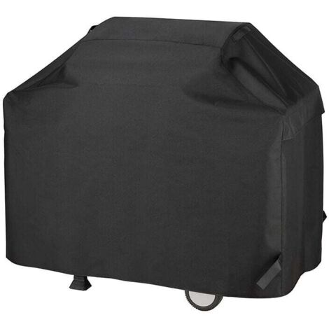 Housse de barbecue et plancha,Housse de Barbecue résistante en tissu 420D Oxford imperméable et Coupe-Vent Résistant à la décoloration-80x66x100cm (1/5)