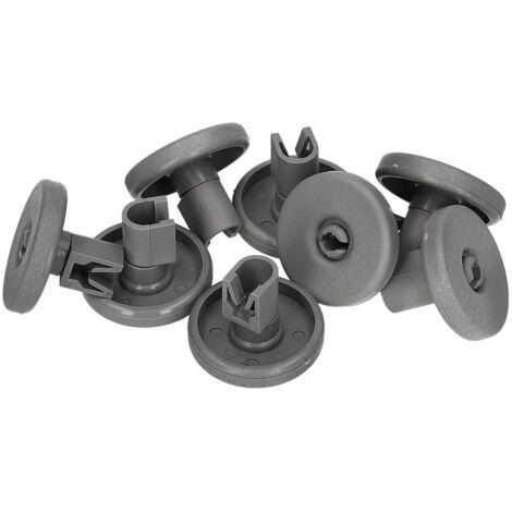 Kit 8 roues panier inférieur pour lave-vaisselle accessoires pour grand rouleau de poulie de roue