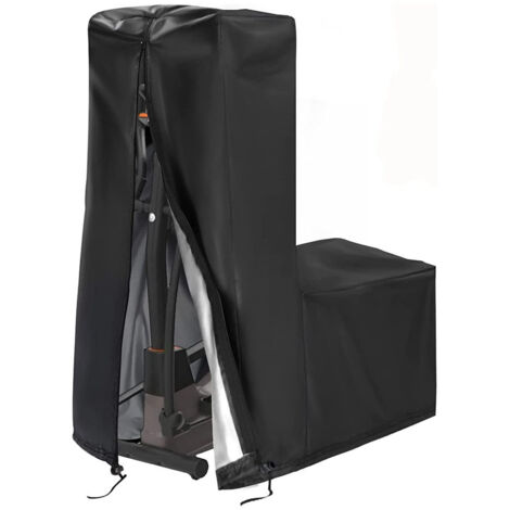 Housse Velo Elliptique Extérieur/Intérieur Imperméable Accessoire Bache Protection Intégral 181x74x165cm Couverture Cross trainer (1/5)