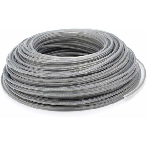 GABRIELLE Fil Coupe Bordure Universel, Ligne de Trimmer en Acier 3.0 mm, Fil d'acier Débroussailleuse Robuste pour Bosse Tête Tondeuse À Gazon de Jardinage (1/5)