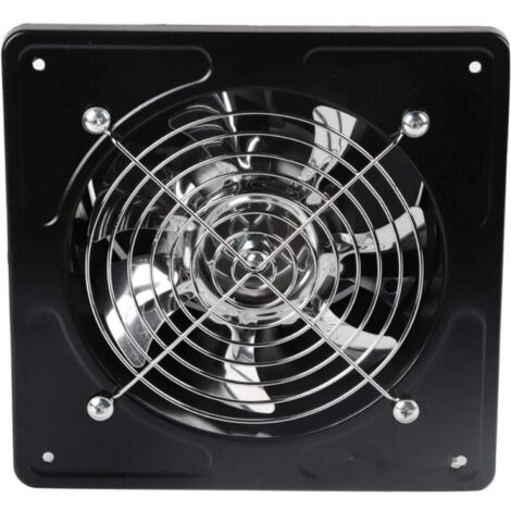 Ventilateur d'extraction de 4 pouces, ouverture de 100 mm, ventilateur d'extraction d'air mural, adapté à la cuisine et à la salle de bain (1/4)