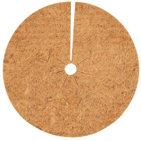 6 morceaux, plat de couverture marron à la noix de coco, plants de protection hivernal du tapis brun de noix de coco, pour les pots dans des pots dans le jardin (35 cm) (1/4)