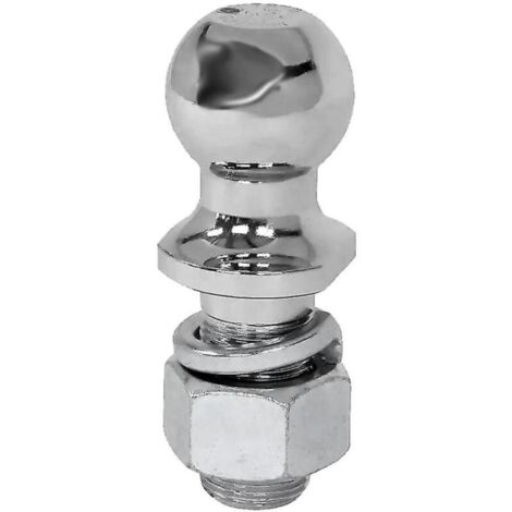 Boule de remorquage de montage d'attelage chromée capacité de 50mm de diamètre pièces de remorque accessoires de rv