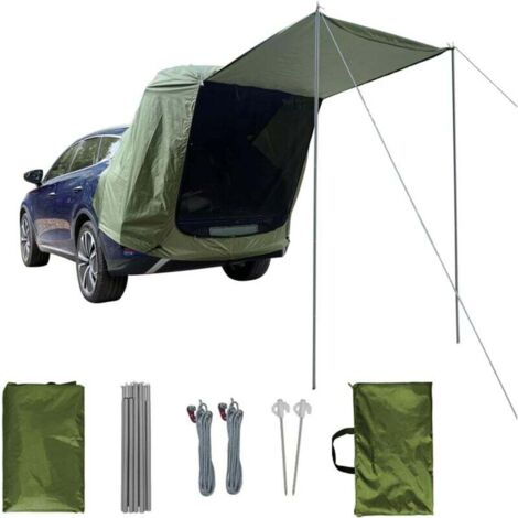 XVX – Tente arrière pour voiture – Moustiquaire intégrée – Protection solaire et étanche – Installation rapide pour SUV et camping (1/4)