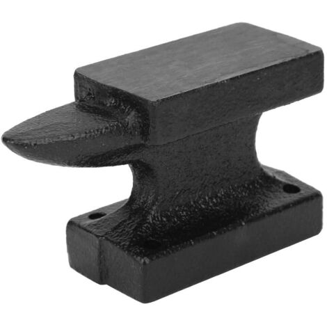 tabli stable en enclume de forgeron en enclume en fonte robuste portable (couleur aléatoire)