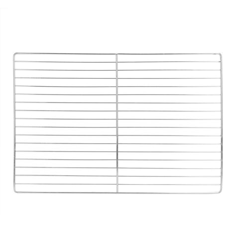 Grille de barbecue antiadhésive en acier inoxydable pour grand four à barbecue (30 x 45 cm) (1/5)