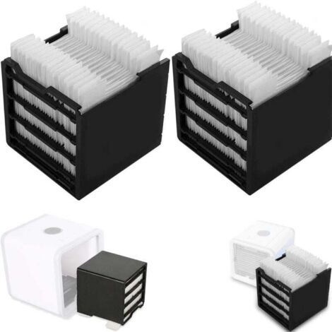 SNQ – Lot de 2 filtres de remplacement pour refroidisseur d'air Arctic Air – Installation facile – Filtration avancée pour air pur – Dimensions 12x11.2x11.5cm
