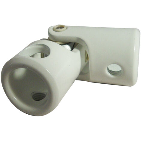 Zurfluh Feller – Flasque coulissant pour volet roulant Ø12mm – Acier zingué avec revêtement polyester – Longueur 50mm – Articulation inox