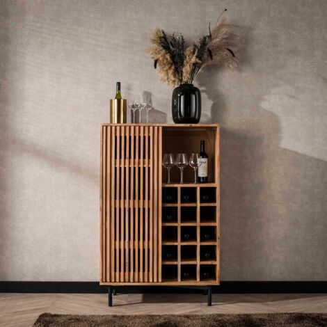 Armoire à vin en bois massif DELIS (1/5)