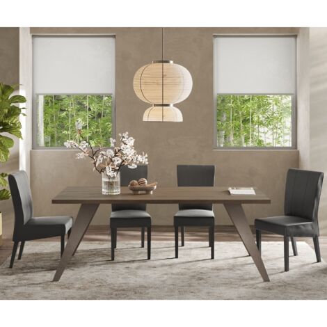 Table à manger moderne 210cm pied métal RADOST (1/4)