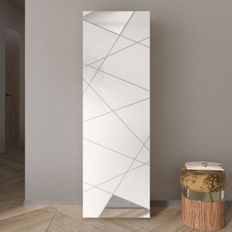 Armoire moderne 1 porte laqué blanc ANTONIA (1/5)
