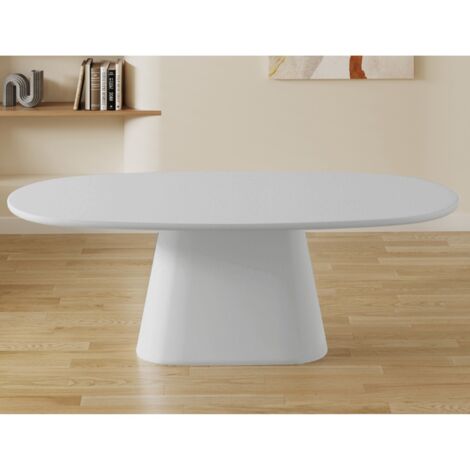 Table à manger ovale organique 220cm RITA (1/5)