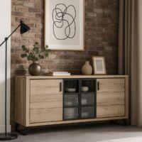 Buffet contemporain de salle à manger 225cm PERO