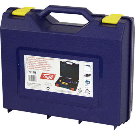 Maleta herramienta eléctrica140006-40 Tayg 385X330X130MM