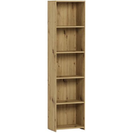 Schmales Regal mit Fächern, Artisan - 180 x 40 x 30 cm - Modern B-40