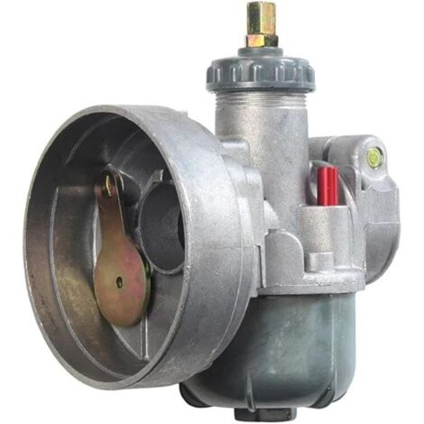 Carburateur pour motos Puch DAX, Maxi, Sport, Luxe, Newport et SRG 15 mm — Carburateur moteur avec tube d'admission de filtre à air en acier (1/5)