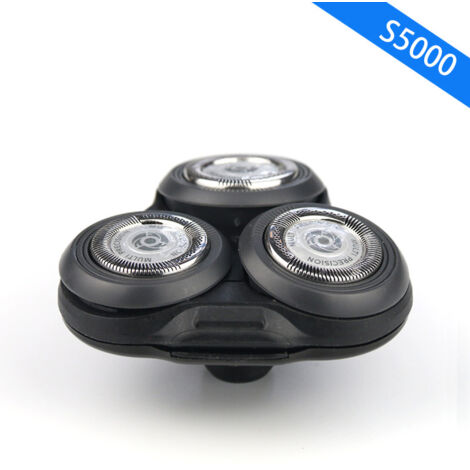 Têtes de rasage électriques de rechange pour rasoirs électriques Braun Series 5000 et AquaTouch (utilisation sur peau sèche ou humide). (1/2)