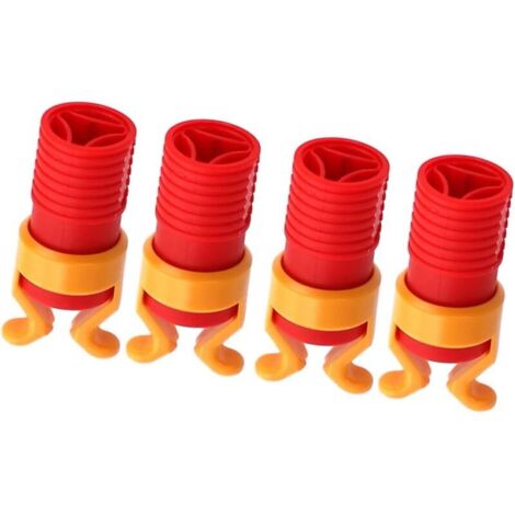 CSPARKV 4 Pièces clip à vis porte-embout magnétique vis en plastique visseuse devisseuse douille de fixation à vis pince à vis universel Clip de fixation équipement visser (1/5)
