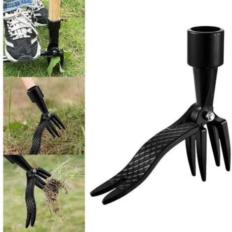 1 PCS Outil de désherbage Amovible. Stand Up Weed Puller Tool. Désherbeur Manuel. Outil de Désherbage. Uutils Jardinage. Désherbeurs Manuels. Rateau Desherbage. Outils de Jardinage pour la (1/4)