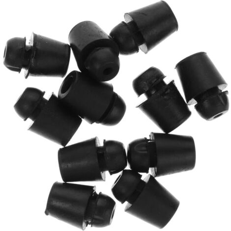 10Pièces Amortisseurs Caoutchouc pour Portes de Voiture Porte Antichoc pour Capot Accessoires de Sécurité Automobile (1/5)