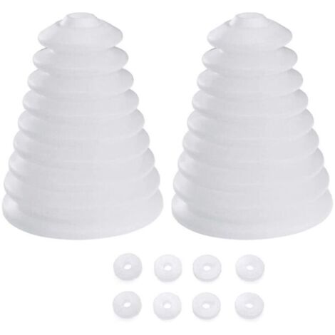Couvercle Anti Poussière pour Outil électrique 2 PCS Drill Dust Collector Rubber Dust Cover Forage Collecteur de Poussière Accessoire pour Antipoussière Perceuse Electric Drill Power Tool 8Accessorie (1/5)