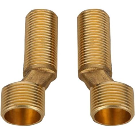 Raccord excentré pour mitigeur bain douche – Laiton de haute qualité – Espacement réglable 135-165 mm – Filetage G1/2 à G3/4 (1/3)