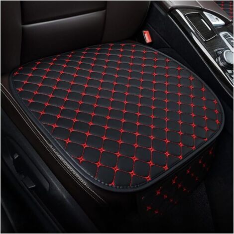 2 Pièces Protecteur Sièges Avant Doux Confort. Coussin pour Siège Avant Voiture avec Fond Antidérapant. Housse Siège Auto pour Camion (Rouge) (1/5)