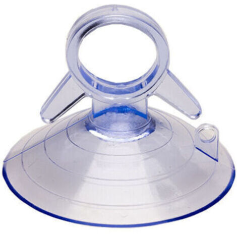 Lot de 10 ventouses transparentes 45mm – PVC de haute qualité – Forte adhérence pour surfaces lisses – Idéal pour pare-soleil voiture (1/5)