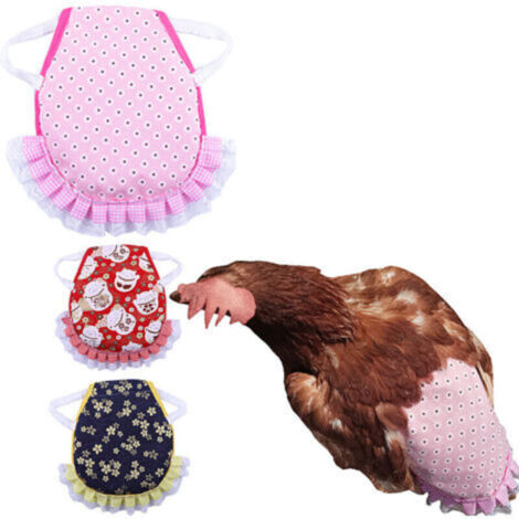 3 Pcs Tablier Poulet Selle Volaille. Selle De Poulet Poule Tablier De Poulet pour Poule De Volaille Protecteur Dorsal D'Aile pour Volaille Gilets De SéCurité pour Poulet pour Petits Animaux Volaille (1/4)
