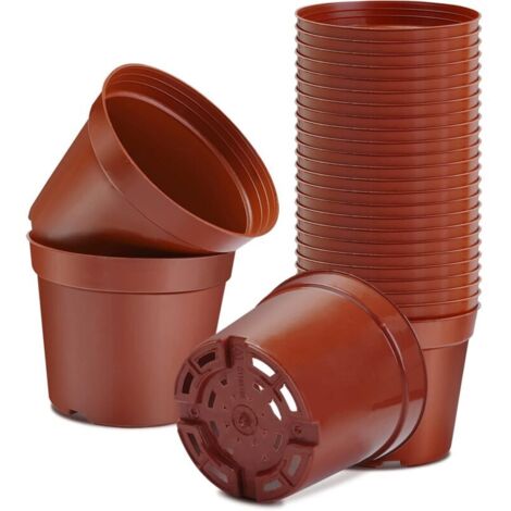 Pots pour Semis. 13.6 20 Pieces Pots de Pépinière. Plastique Réutilisables Pot semis/Godets Semis/Pot de Repiquage/Pot de Culture (1/5)