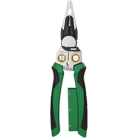 Pince à dénuder électrique 8 en 1 avec testeur de tension. testeur de tension multifonction. pince à câble. ciseaux pour enroulement et fendage (1/4)