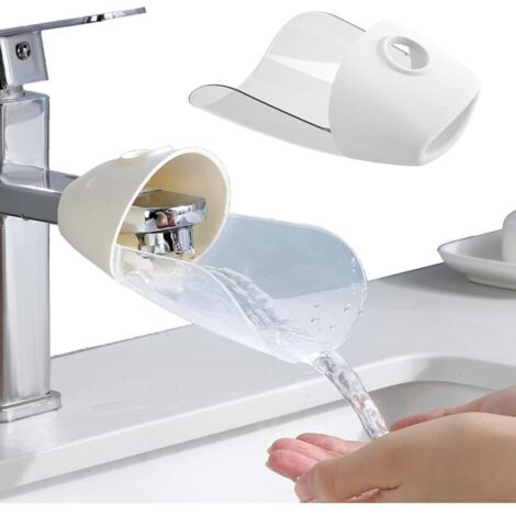 2Pcs Robinet Extension. Prolongateur de Robinet pour Enfants Extension de Robinet Tap Extender. pour Enfant Bébé Se Laver Les Mains Lavage Cuisine Salle de Bains (1/5)