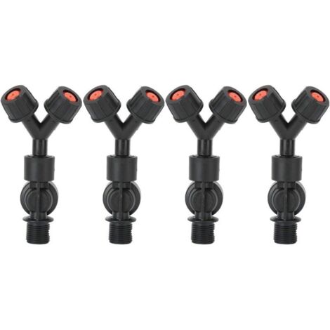 4 pièces G3/8 Accessoire anti-goutte à double buse pour pulvérisateur à dos électrique agricole (1/5)