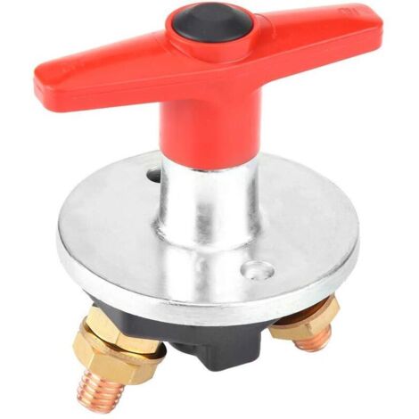 12v tracteur pour coupe batterie pour tracteur mf 37 Interrupteur de coupure de batterie interrupteur de coupure de clé fixe universel de voiture 12V-60V pour coupe batterie (1/5)