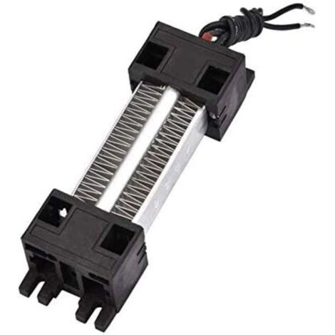 Élément chauffant 220V 100W avec résistance en céramique isolée. Chauffage à air en céramique thermostatique (1/4)