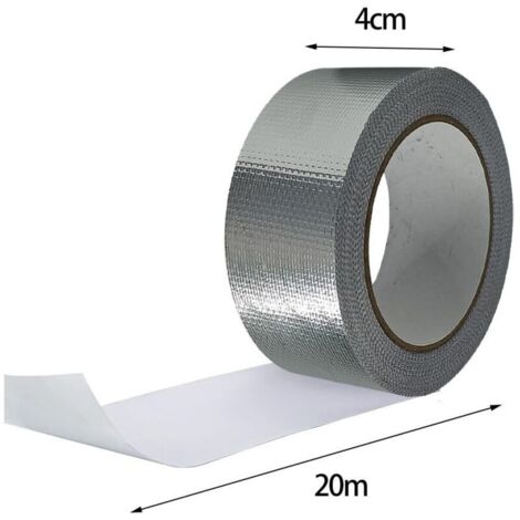 Ruban AdhéSif En Aluminium Ruban De Protection Contre La Chaleur RéSistant à La Chaleur Ruban ImperméAble Pour Sceller Ou Isoler (1/5)