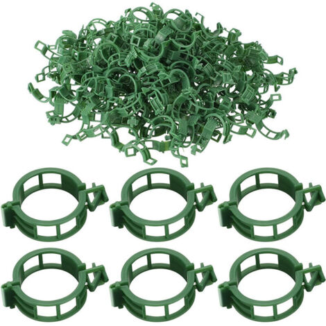 Clips de Support pour Plantes (100 pcs) - Supports Réutilisables pour Tomates et Plantes Grimpantes - Fixation Flexible (1/5)