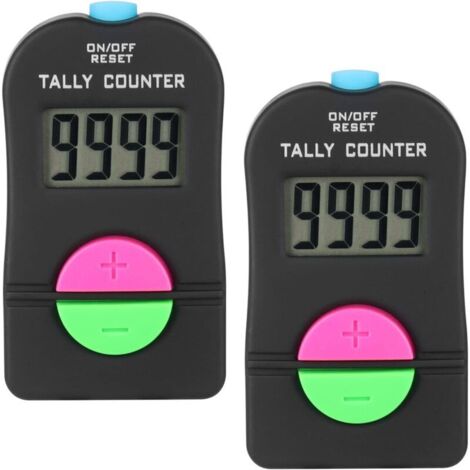 Compteur à Main numérique. Compteur numérique de Sport de Golf 2 pièces. Clicker Manuel dajout de soustraction électronique. Petit Compteur de Sport de Golf numérique. avec lanière (1/5)