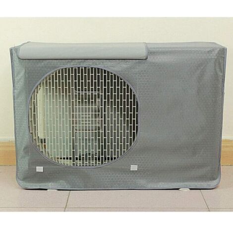 Coque de climatiseur pour unité extérieure. housse anti-poussière étanche (78 x 55 x 28 ) (1/5)