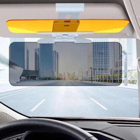 Extension de Pare-Soleil de Voiture.visière HD de Conduite. Pare-Soleil de Voiture réglable et Extension de visière de Vision Nocturne Extender de Pare-Brise Anti-éblouissement 2pcs (1/5)