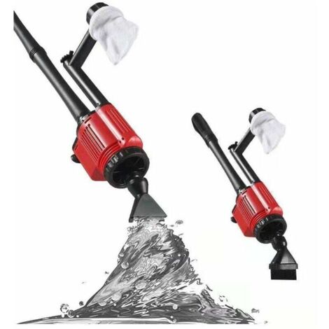 Aspirateur électrique pour aquarium. nettoyeur de sable et gravier - Siphon pour changement d'eau. filtrage et nettoyage de la saleté dans l'aquarium.-INHHUB