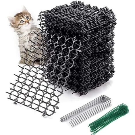 12 Pièces Tapis Anti Chat. Repulsif Chat Exterieur. Interieur. Anti Chat. Pic Anti Chat. Répulsif Chat. Chien. Grillage Chat. 1 Pièce Taille 15×20 cm (1/5)