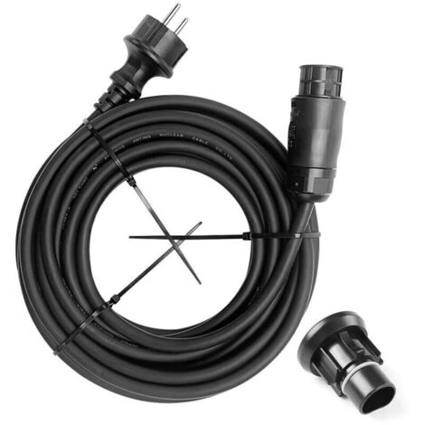 Cable Micro Onduleur 3M. Betteri BC01 Câble De Raccordement Réseau vers Prise Schuko. Cordon dalimentation en Caoutchouc pour Micro-onduleur (1/4)