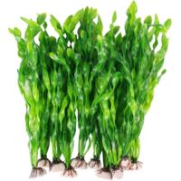 10 Pcs Aquarium Plantes Artificielle En Plastique Plante Aquatique Artificielle Aquarium Decoration Plantes Artificielles En Plastique Paysage d'Aquarium De Plantes Artificielles Décoration