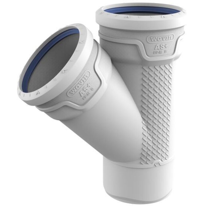 Wavin AS+ Derivación DN 100x90 45°, 3079986