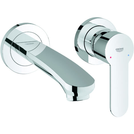 GROHE Grifo de 2 agujeros Eurostyle C 195712 distancia entre ejes 110 mm alcance 171 mm cromo, 19571002 (1/3)