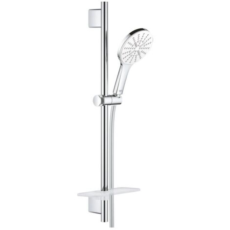Set de columna de ducha RSH 130 SmartActive 26577 600mm 9.5l blanco luna / cromado