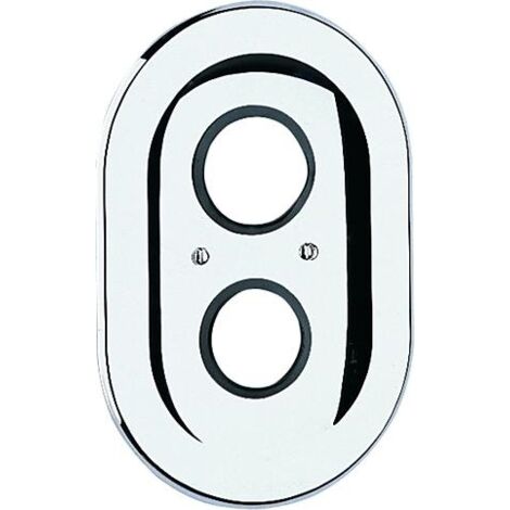 GROHE Rosetón ovalado 47188 f.Autom. 2000/ Sentosa antiguo 225x150 cromo, 47188000